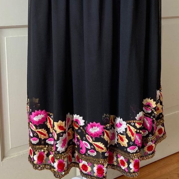Boston Proper LAVISHED EMBELLISHED SKIRT  Never Worn  NWT - Picture 2 of 14